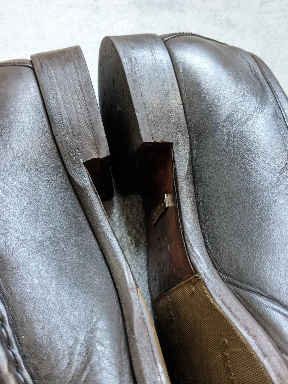 Gucci Horsebit Loafers Brown Men 9.5 D Leather Slip Ons